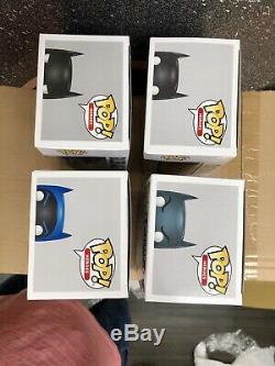 Funko Pop Batman Lot Of 4 Pc Mint, classic, Earth 1, Super Friends, Fighting