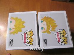 Funko Pop Dragon Ball Z Super Saiyan 2 Gohan 518 & 3 Goku 492 Gitd Gamestop Lot