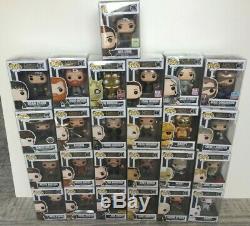 Funko Pop! Game of thrones lot 25 rare vaulted exclusive Jamie Jaqen H'ghar Arya