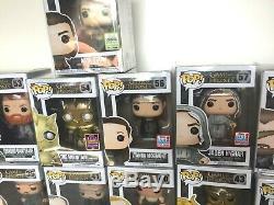 Funko Pop! Game of thrones lot 25 rare vaulted exclusive Jamie Jaqen H'ghar Arya