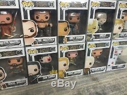 Funko Pop! Game of thrones lot 25 rare vaulted exclusive Jamie Jaqen H'ghar Arya