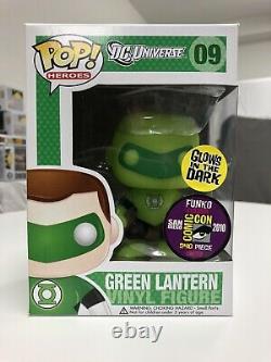 Funko Pop Green Lantern Gid Sdcc 2010 Rare