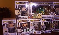 Funko Pop! Lot of 13 TV and Movie Pops ALL Rare/Vaulted/LE/Exclusive Variants