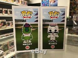 Funko Pop! MLB Mascots MR REDLEGS #3 PHILLY PHANATIC #5 Mint In Box with protector