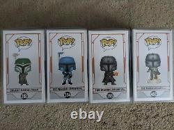 Funko Pop! Mandalorian Exclusive Collection Lot of 12 Includes D23