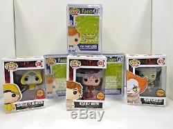 Funko Pop! Movies It Pennywise With Boat Chase New Plus 2 More Chase Pops