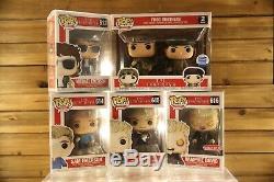 Funko Pop! THE LOST BOYS Entire Lot of 4 + Frog Brothers (Plastic Dent) 2 Pack