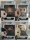 Funko Pop! The 100 Lot Of 4 Bellamy, Lincoln, Raven, & Clarke New In Boxes