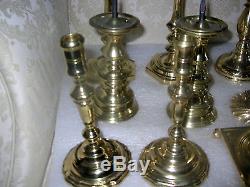 Group 14 Virginia Metalcrafters Williamsburg Candlesticks