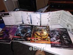 Gently Used 5th Edition 5E Dungeons and Dragons Book collection with bonuses