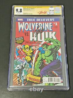 Giant Size X-Men 1 / X-Men 94 / Hulk 180 181 182 / True Believer Stan Lee CGC