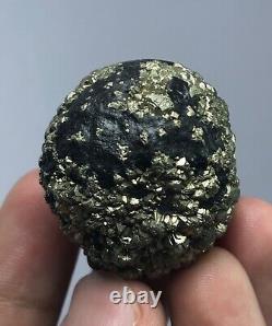 Good Quality Pyrite Balls Cluster Mineral Specimen 2 Pcs from Pakistan 155 Gram