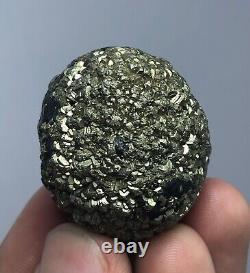 Good Quality Pyrite Balls Cluster Mineral Specimen 2 Pcs from Pakistan 155 Gram