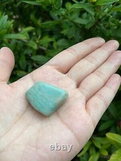 Grade A++Amazonite Tumbled Stones, 0.8-1.25 Polished Amazonite, Wholesale Lots