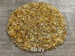 Grade A+++Citrine Semi Tumbled Gemstone Mini Chips 3 6 mm, Wholesale Bulk Lot