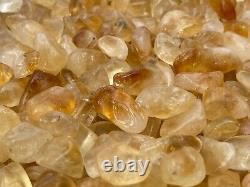 Grade A++ Citrine Tumbled Stone, 0.5-1 Tumbled Heated Citrine, Wholesale Bulk