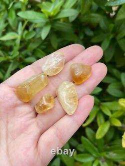 Grade A++ Citrine Tumbled Stone, 0.5-1 Tumbled Heated Citrine, Wholesale Bulk