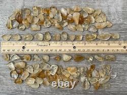 Grade A++ Citrine Tumbled Stone, 0.5-1 Tumbled Heated Citrine, Wholesale Bulk