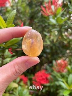 Grade A++ Citrine Tumbled Stone, 0.75-1.25 Tumbled Heated Citrine, Wholesale Lot