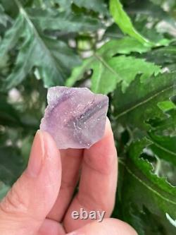 Grade A++ Fluorite Small Raw Natural Stone, Rough Rainbow Chip. Wholesale Bulk Lot