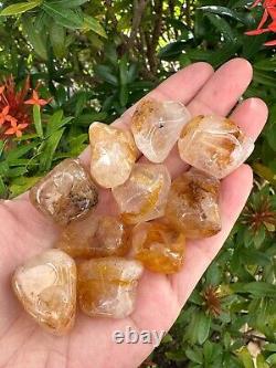 Grade A++Golden Healer Quartz Tumbled Stones 0.75-1.25, Wholesale Bulk Lot