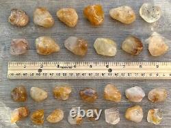 Grade A++Golden Healer Quartz Tumbled Stones 0.75-1.25, Wholesale Bulk Lot