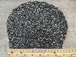 Grade A++ Hematite Semi Tumbled Gemstone Mini Chips 3 7 mm, Wholesale Bulk Lot