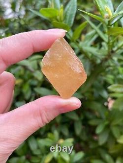 Grade A+ Honey Calcite Rough Natural, 1 2 Honey Calcite, Wholesale Bulk Lot
