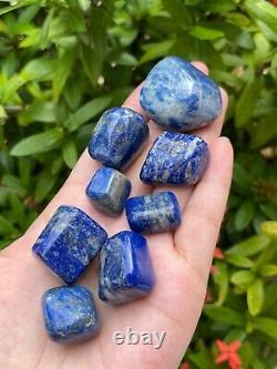 Grade A++ Lapis Lazuli Tumbled Stone, 0.65-1.5 Inch Lapis Crystal, Wholesale Bulk