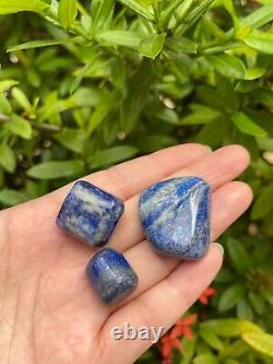 Grade A++ Lapis Lazuli Tumbled Stone, 0.65-1.5 Inch Lapis Crystal, Wholesale Bulk