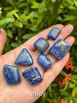 Grade A++ Lapis Lazuli Tumbled Stone, 0.65-1.5 Inch Lapis Crystal, Wholesale Bulk