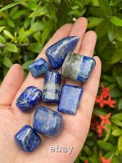 Grade A++ Lapis Lazuli Tumbled Stone, 0.65-1.5 Inch Lapis Crystal, Wholesale Bulk