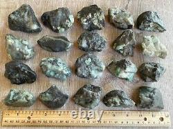 Grade A++ Large Emerald Rough Stones, 2 3 Inch Raw Emerald, Wholesale Bulk Lot