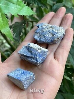 Grade A+ Large Lapis Lazuli Raw Stone 1-2 Inches, Wholesale Bulk Lot