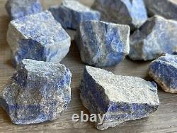 Grade A+ Large Lapis Lazuli Raw Stone 2-3 Inches, Wholesale Bulk Lot