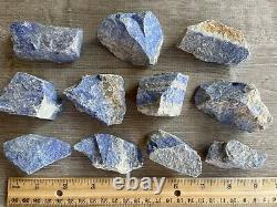 Grade A+ Large Lapis Lazuli Raw Stone 2-3 Inches, Wholesale Bulk Lot