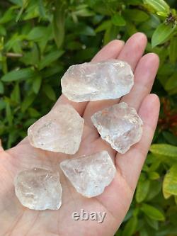 Grade A+Natural Crystal Quartz Chunks, 1-2 Raw Clear Quartz, Wholesale Bulk Lot