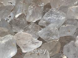 Grade A+Natural Crystal Quartz Chunks, 1-2 Raw Clear Quartz, Wholesale Bulk Lot