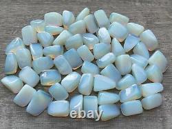 Grade A++ Opalite Tumbled Stones, 0.85-1.25 Inches Tumbled Opalite, Wholesale Lot