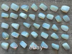 Grade A++ Opalite Tumbled Stones, 0.85-1.25 Inches Tumbled Opalite, Wholesale Lot