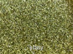 Grade A++ Peridot Semi Tumbled Gemstone Mini Chips 2 3 mm, Wholesale Bulk Lot