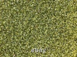 Grade A++ Peridot Semi Tumbled Gemstone Mini Chips 2 3 mm, Wholesale Bulk Lot