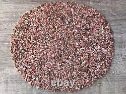 Grade A++ Rhodochrosite Semi Tumbled Gemstone Mini Chips 3 5mm, Wholesale Bulk