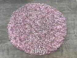 Grade A++ Rose Quartz Semi Tumbled Gemstone Mini Chips 3-8mm, Wholesale Bulk Lot
