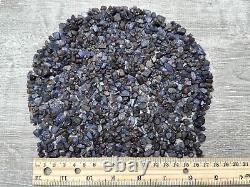 Grade A++ Sapphire Semi Tumbled Gemstone Mini Chips 3 -12mm, Wholesale Bulk Lot