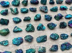Grade A++ Small Chalcopyrite Natural Stone, Raw Peacock Ore, Wholesale Bulk Lot