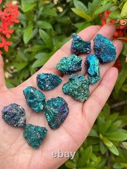 Grade A++ Small Chalcopyrite Natural Stone, Raw Peacock Ore, Wholesale Bulk Lot