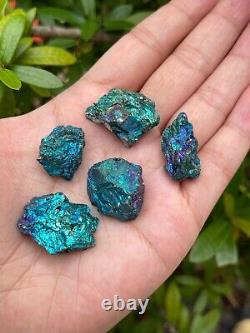Grade A++ Small Chalcopyrite Natural Stone, Raw Peacock Ore, Wholesale Bulk Lot