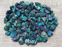 Grade A++ Small Chalcopyrite Natural Stone, Raw Peacock Ore, Wholesale Bulk Lot