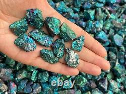 Grade A++ Small Chalcopyrite Natural Stone, Raw Peacock Ore, Wholesale Bulk Lot